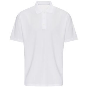 PRO RTX Mens Pro Moisture Wicking Polo Shirt / White